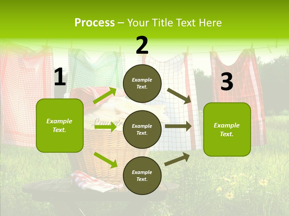 Basket Hanging Cord PowerPoint Template