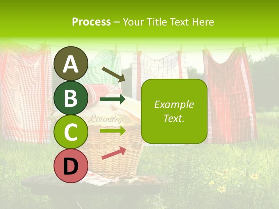 Basket Hanging Cord PowerPoint Template