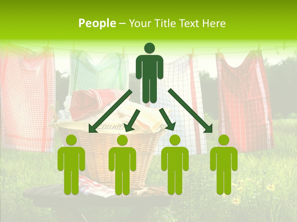 Basket Hanging Cord PowerPoint Template