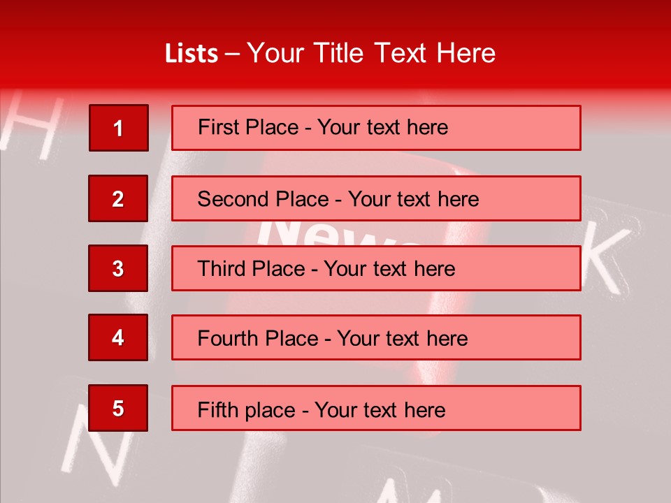 Magazine Information Communication PowerPoint Template