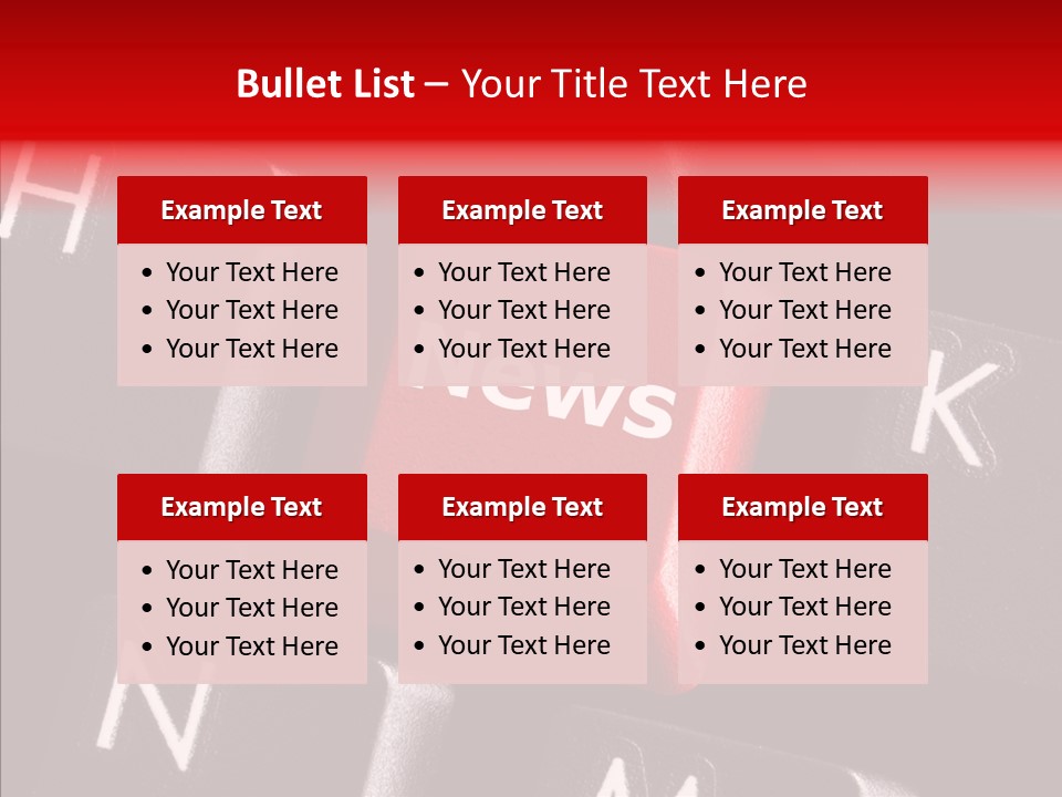 Magazine Information Communication PowerPoint Template