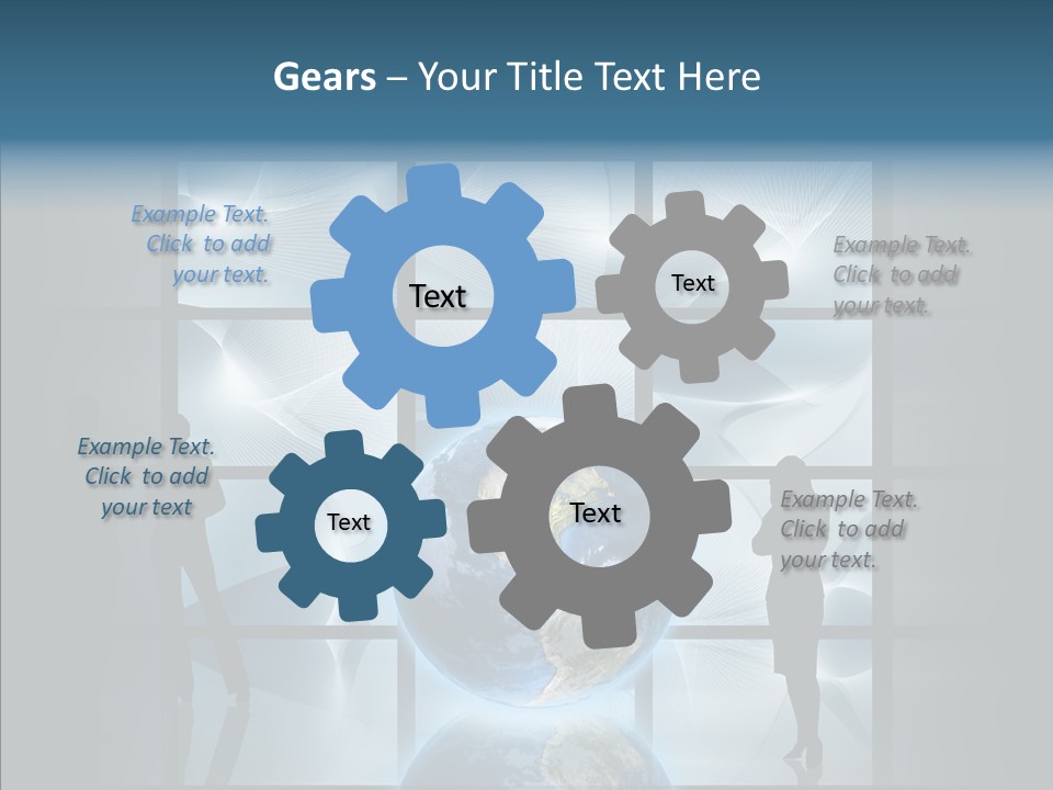 Interface Web People PowerPoint Template