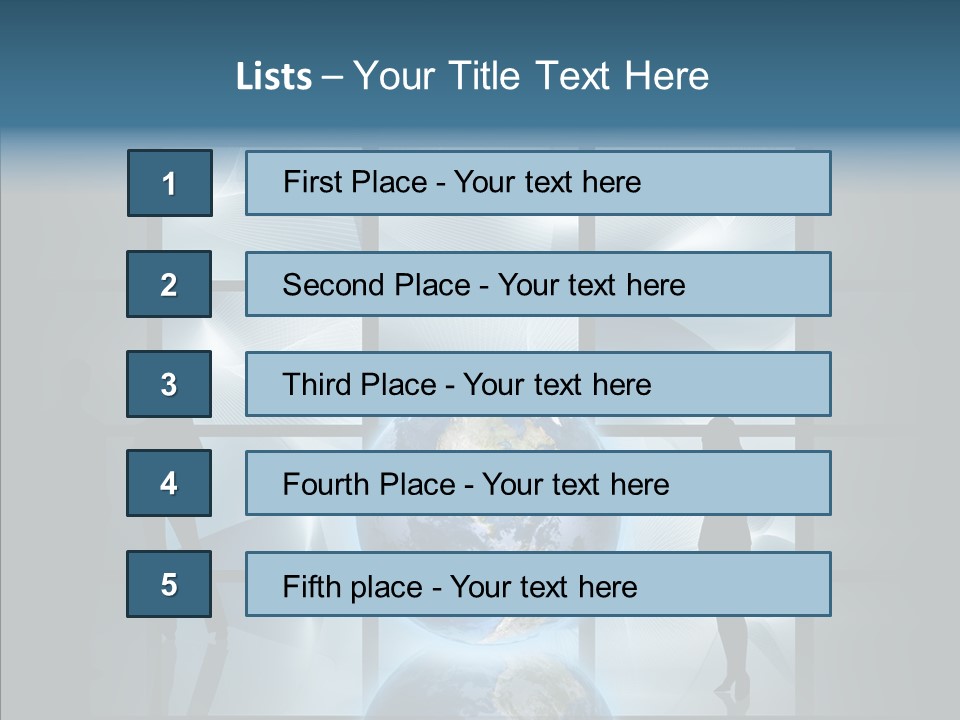 Interface Web People PowerPoint Template