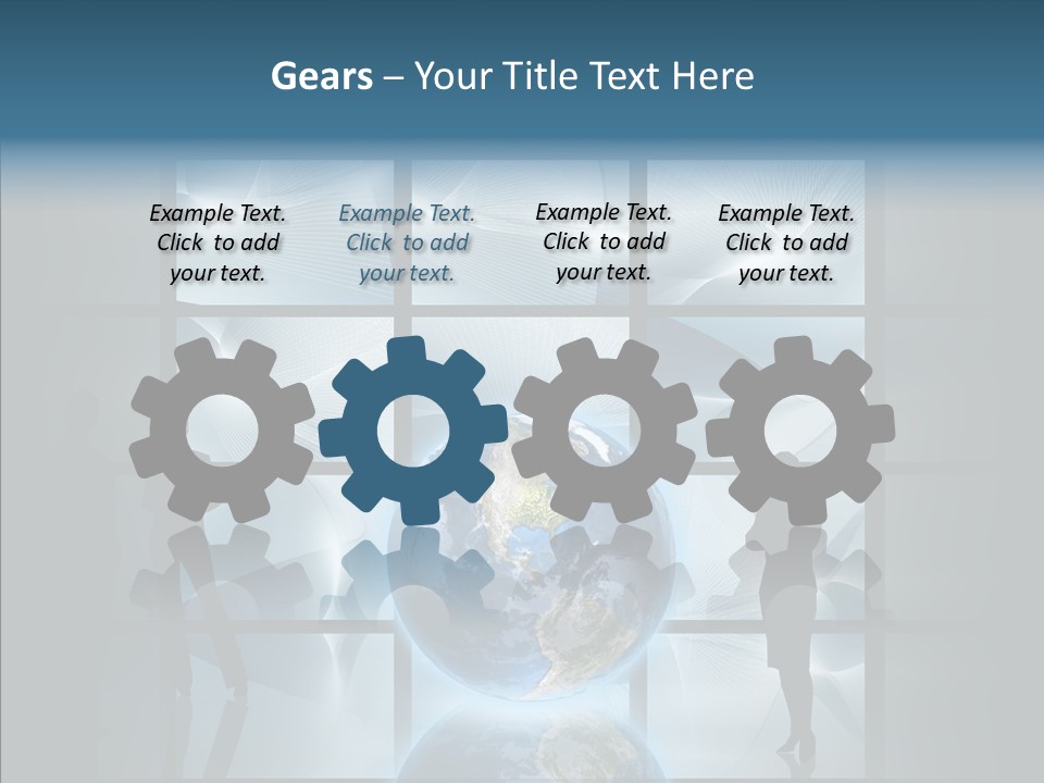 Interface Web People PowerPoint Template