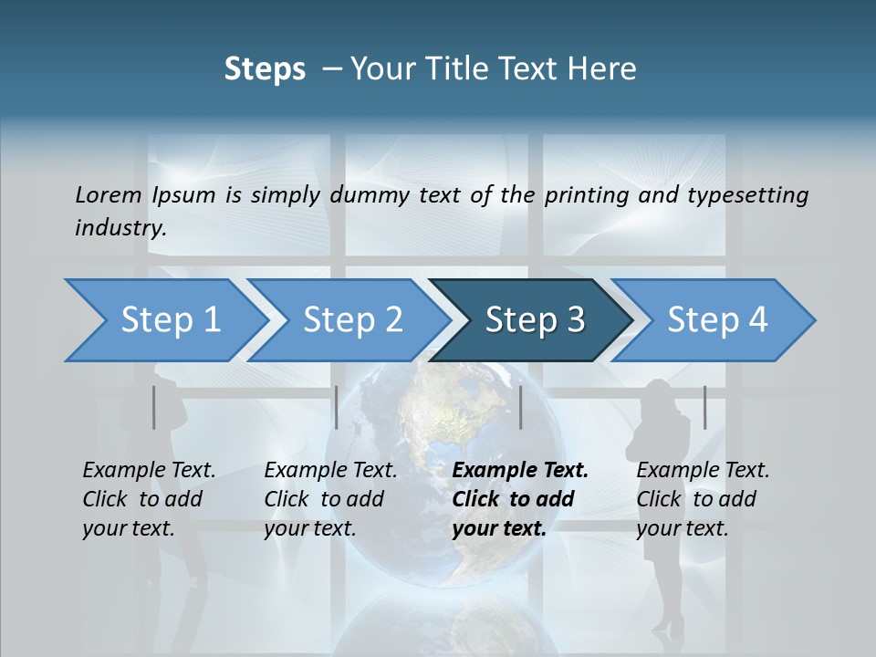Interface Web People PowerPoint Template