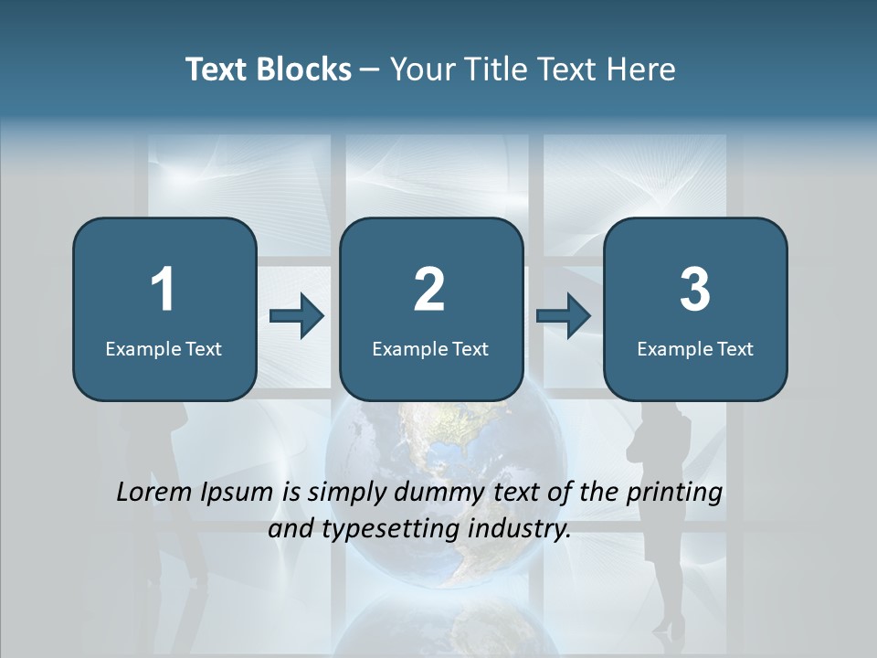 Interface Web People PowerPoint Template