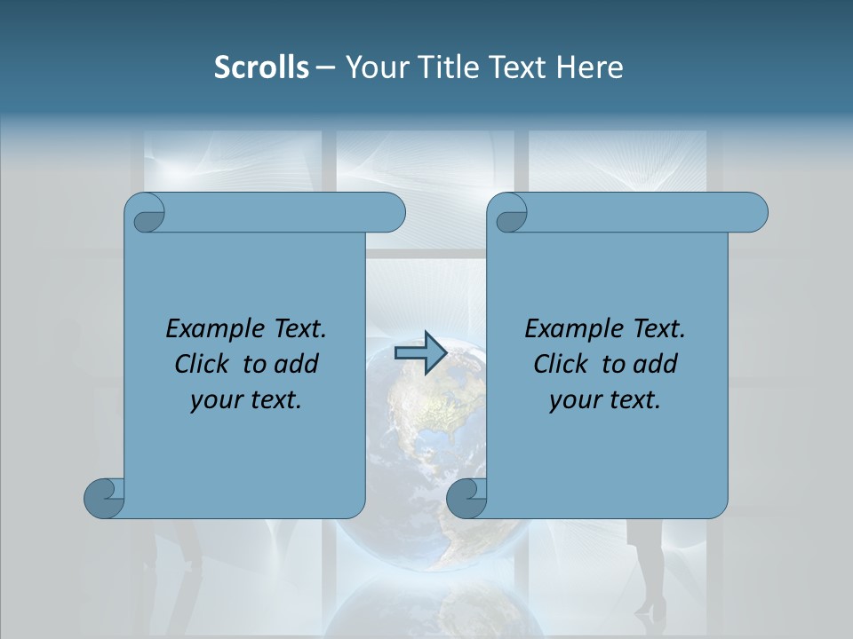 Interface Web People PowerPoint Template