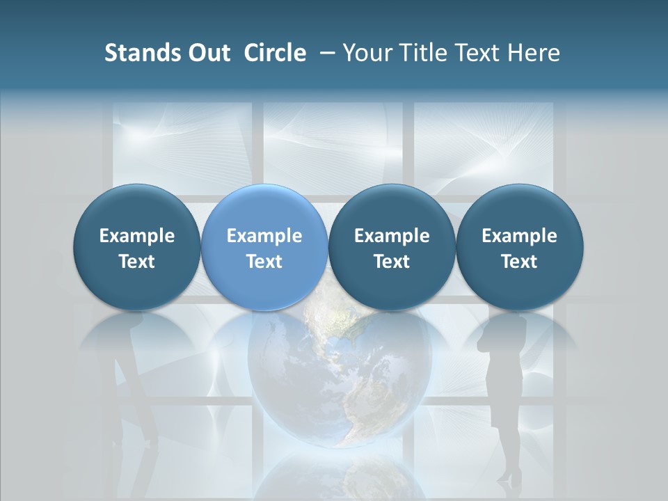 Interface Web People PowerPoint Template