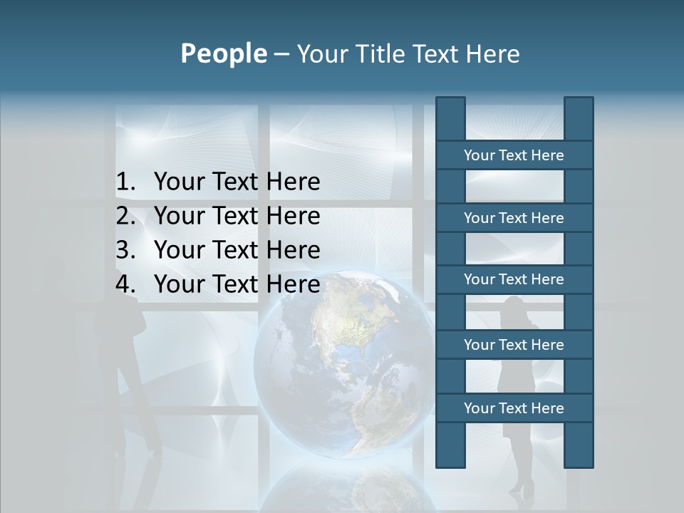 Interface Web People PowerPoint Template