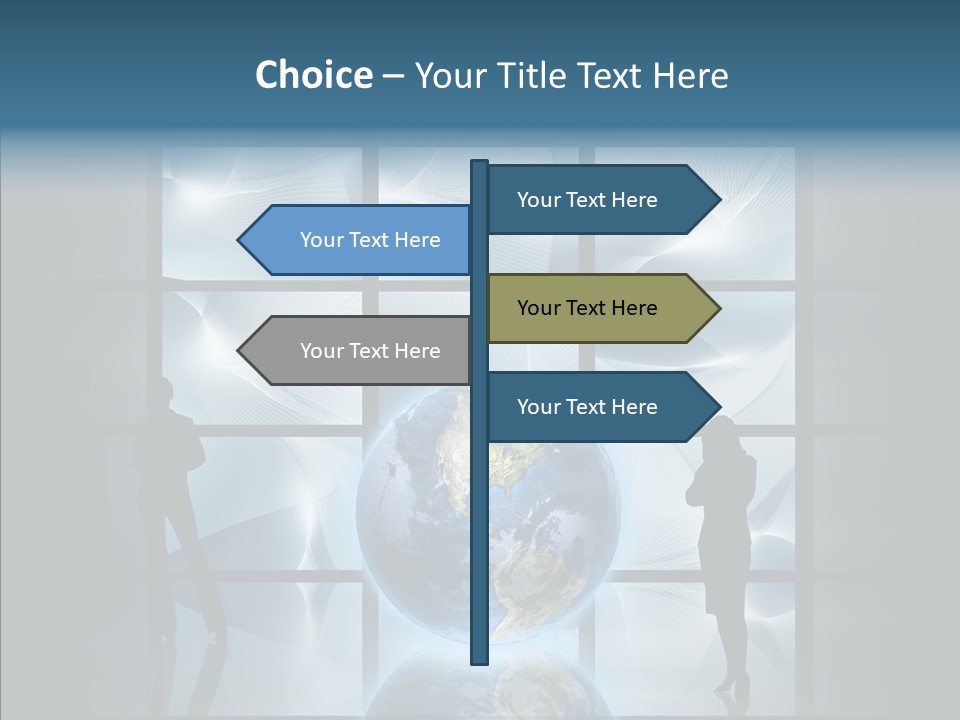 Interface Web People PowerPoint Template