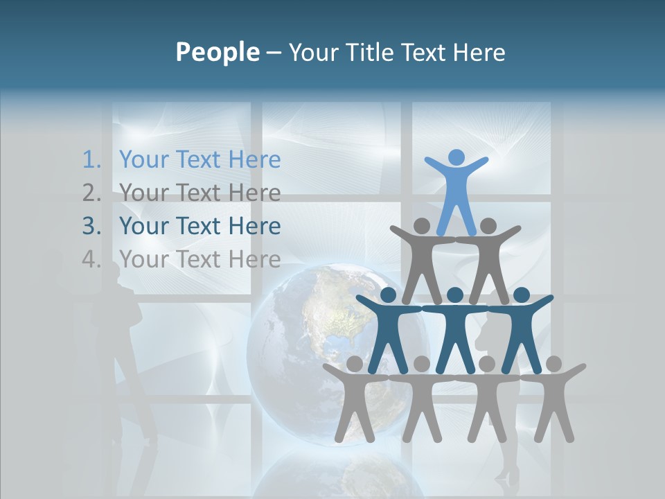 Interface Web People PowerPoint Template