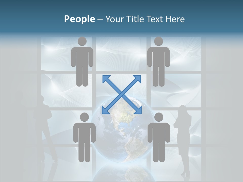 Interface Web People PowerPoint Template