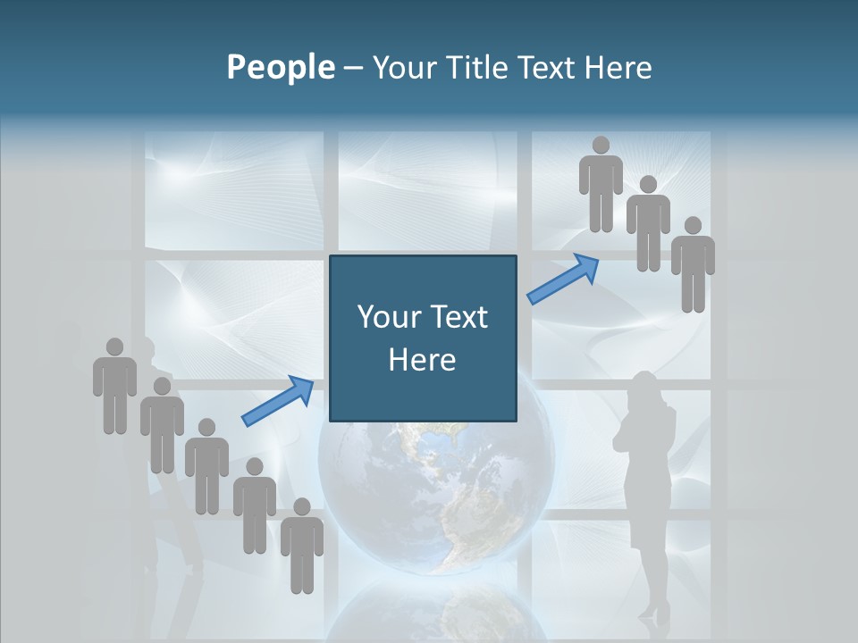 Interface Web People PowerPoint Template