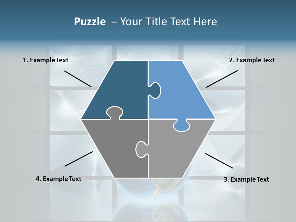 Light Office Information PowerPoint Template