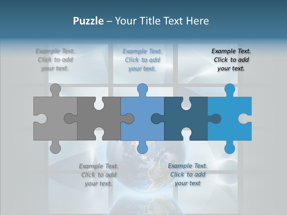 Light Office Information PowerPoint Template