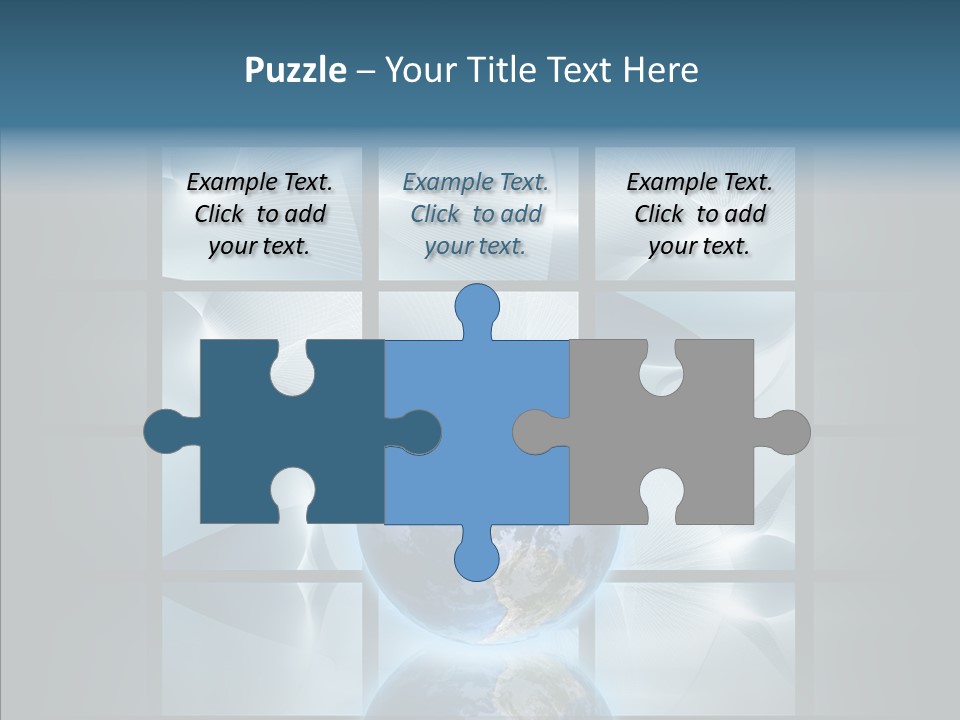 Light Office Information PowerPoint Template