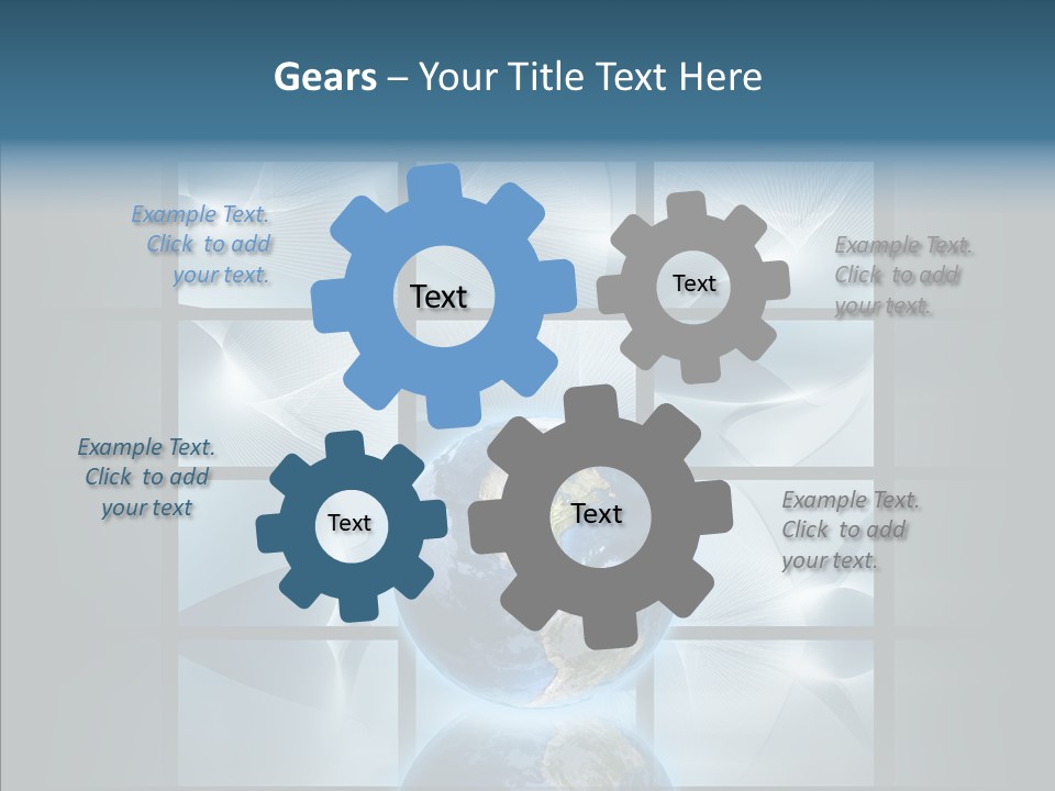 Light Office Information PowerPoint Template