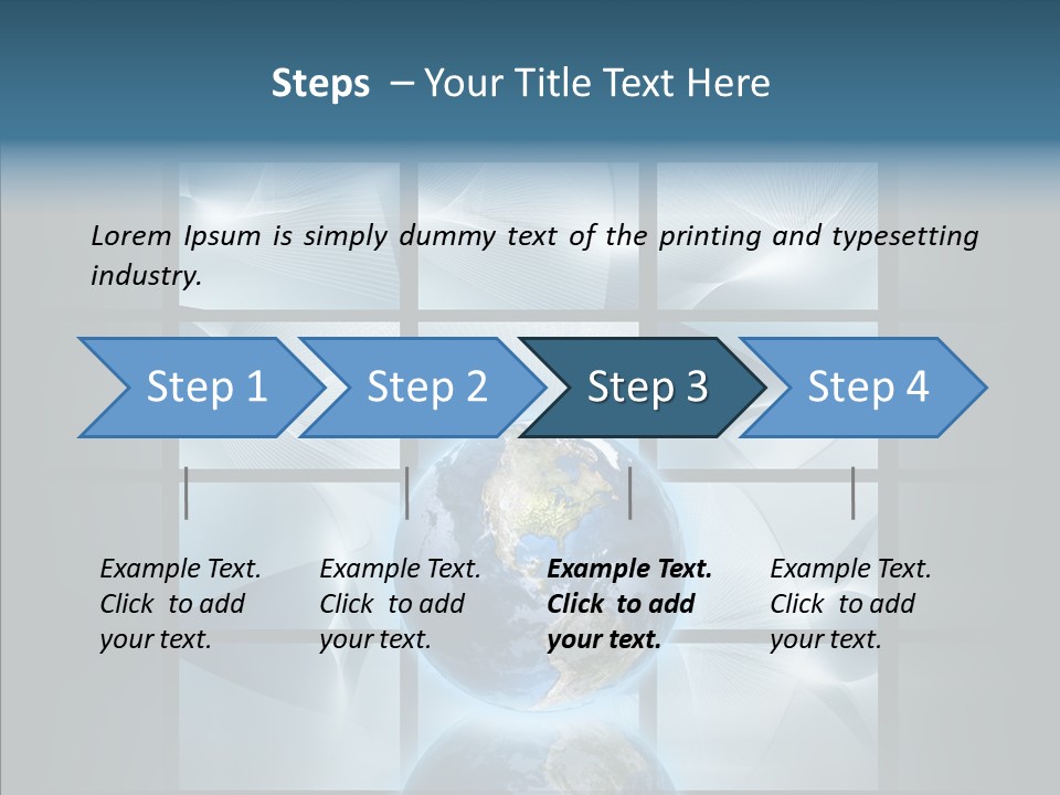 Light Office Information PowerPoint Template