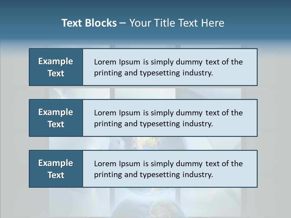 Light Office Information PowerPoint Template