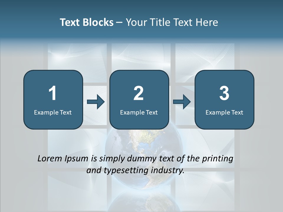 Light Office Information PowerPoint Template