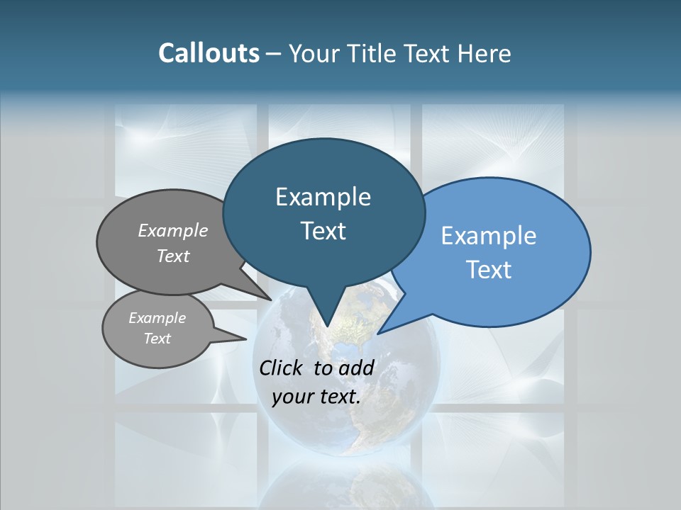Light Office Information PowerPoint Template