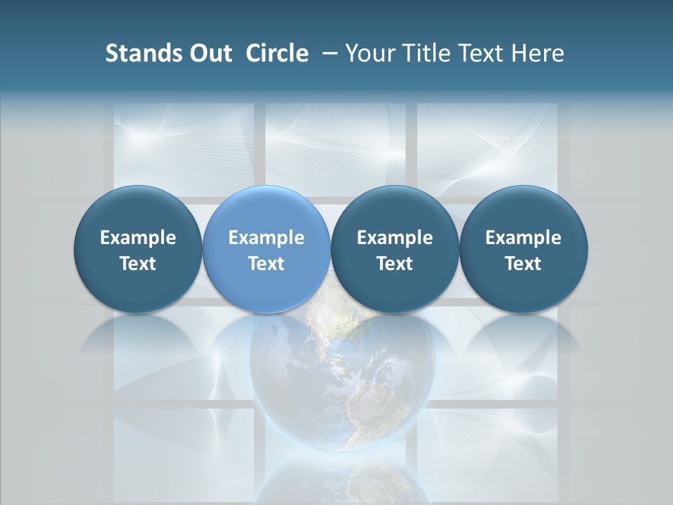 Light Office Information PowerPoint Template