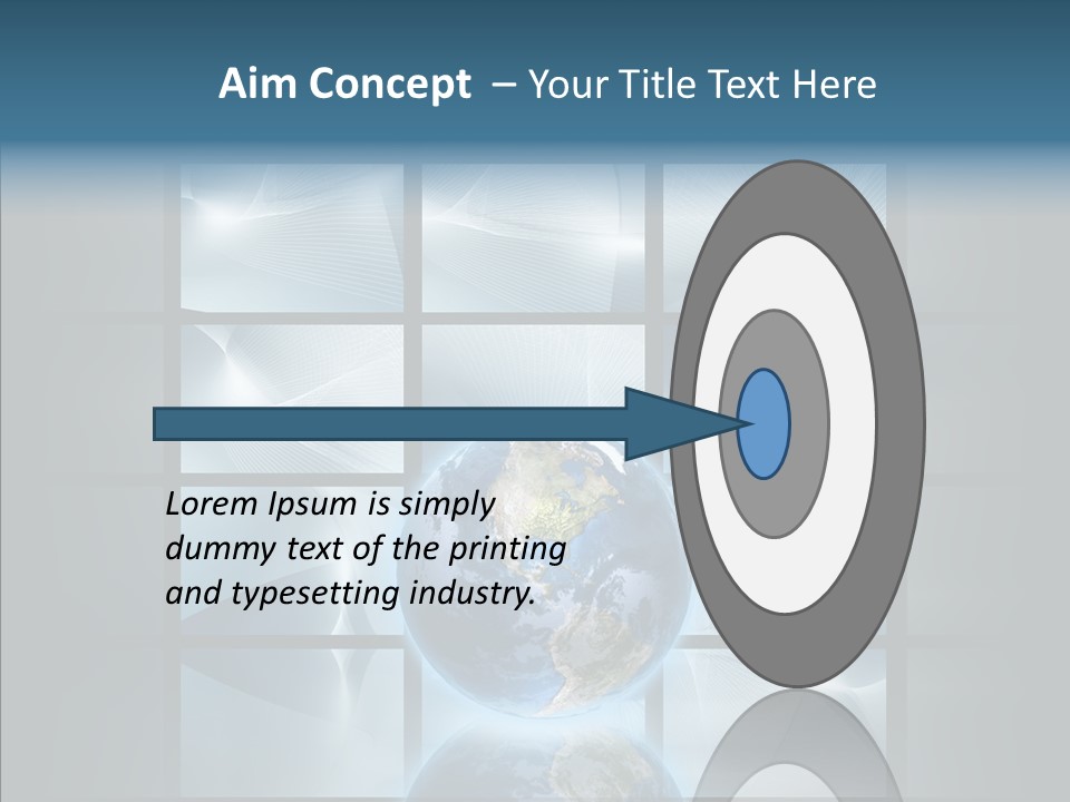 Light Office Information PowerPoint Template