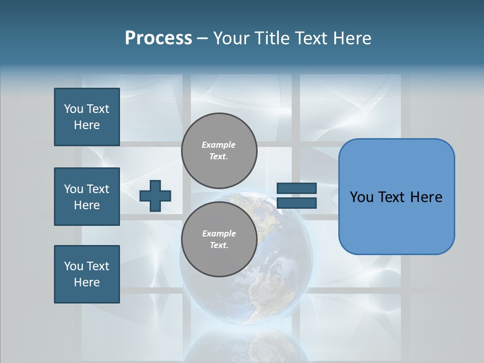 Light Office Information PowerPoint Template