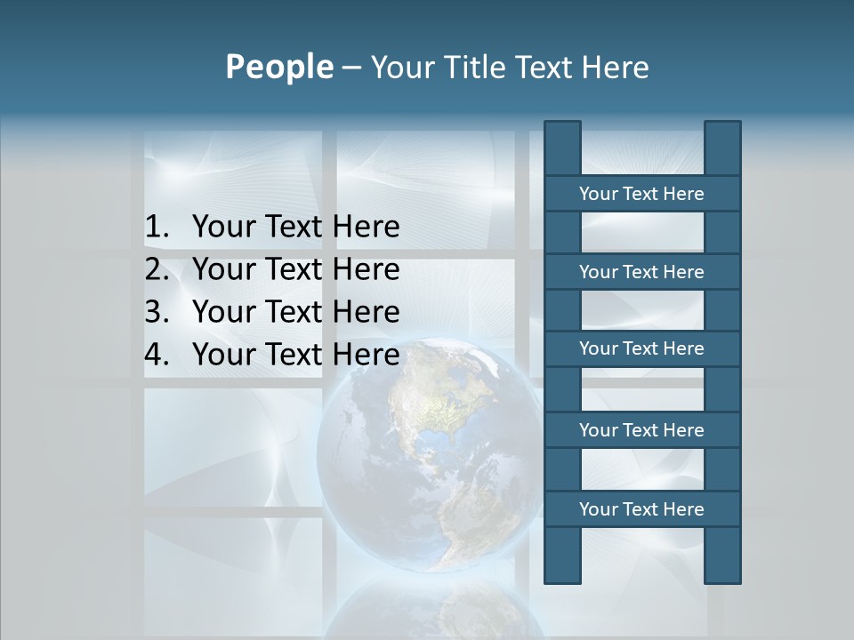 Light Office Information PowerPoint Template