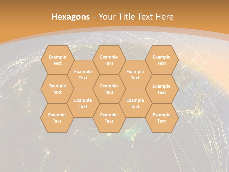 Globe Navigate Communication PowerPoint Template