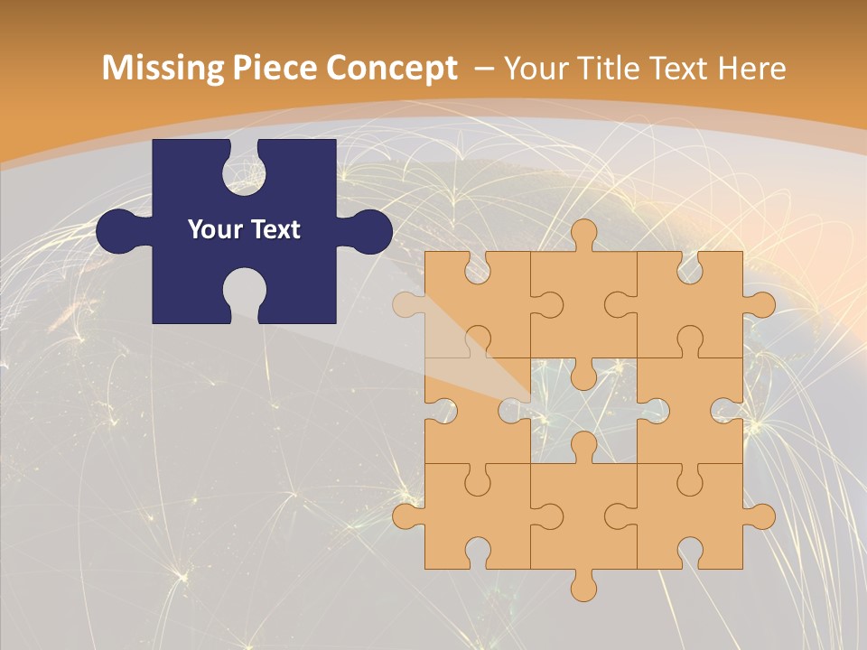 Globe Navigate Communication PowerPoint Template