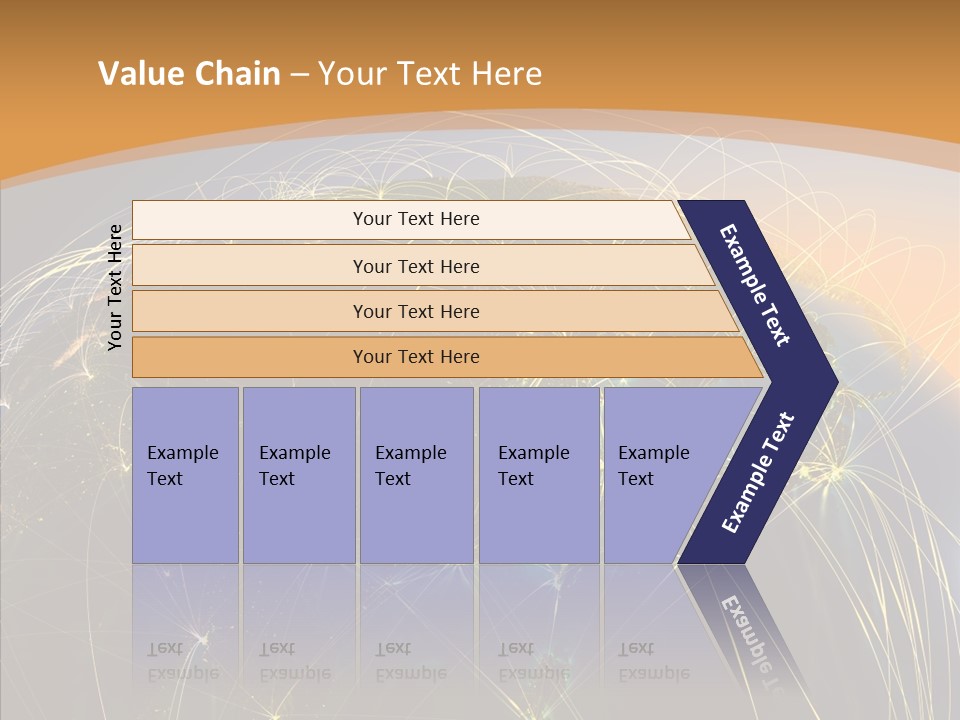 Globe Navigate Communication PowerPoint Template