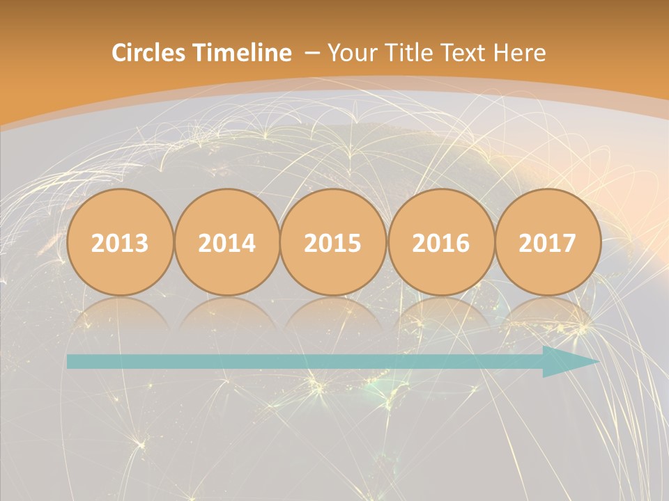 Globe Navigate Communication PowerPoint Template