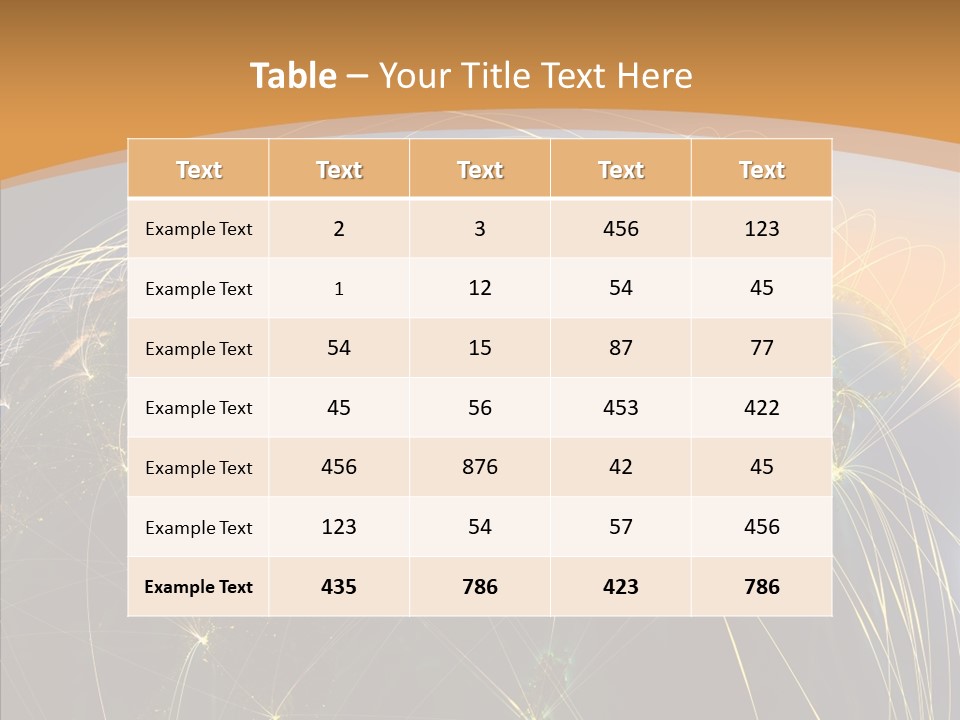 Globe Navigate Communication PowerPoint Template