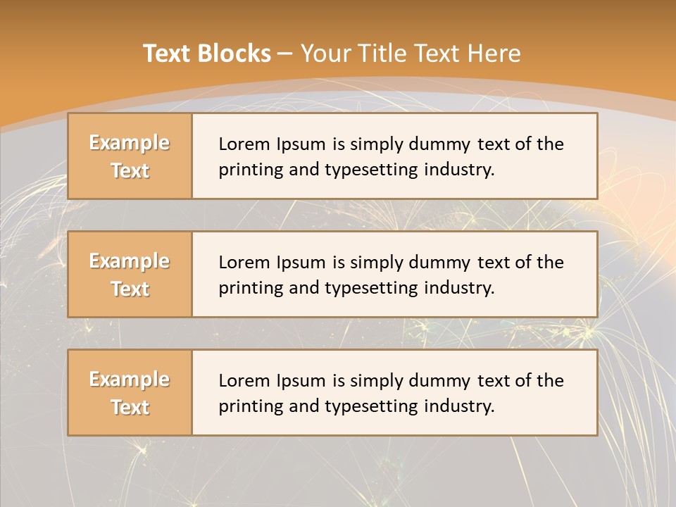 Globe Navigate Communication PowerPoint Template