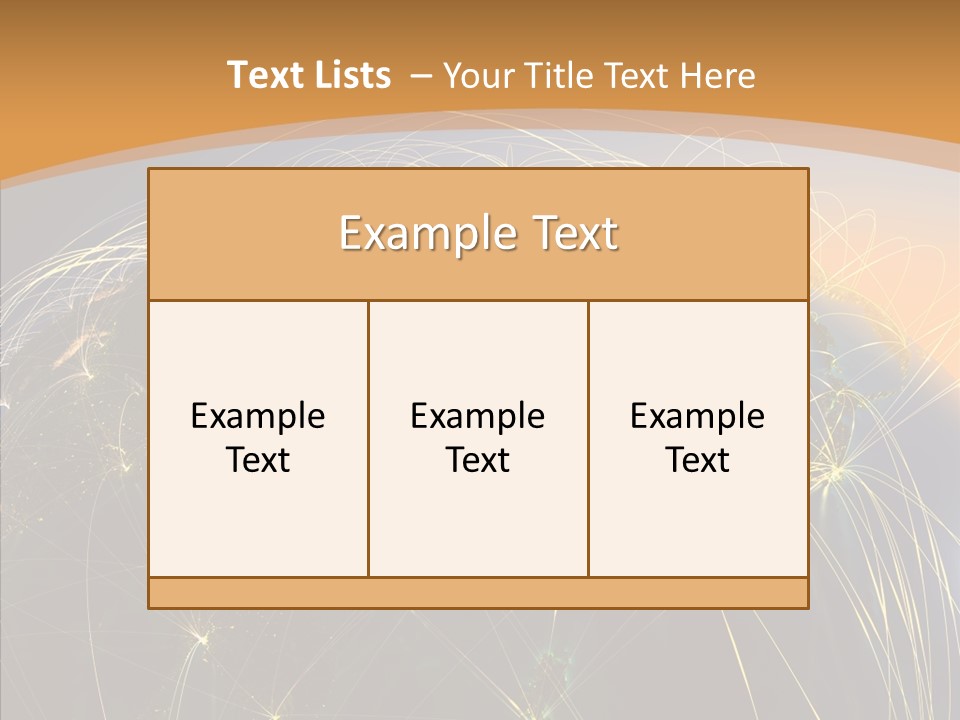 Globe Navigate Communication PowerPoint Template