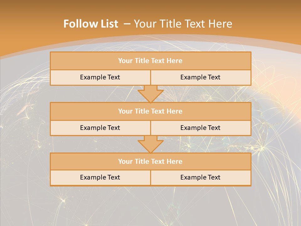 Globe Navigate Communication PowerPoint Template