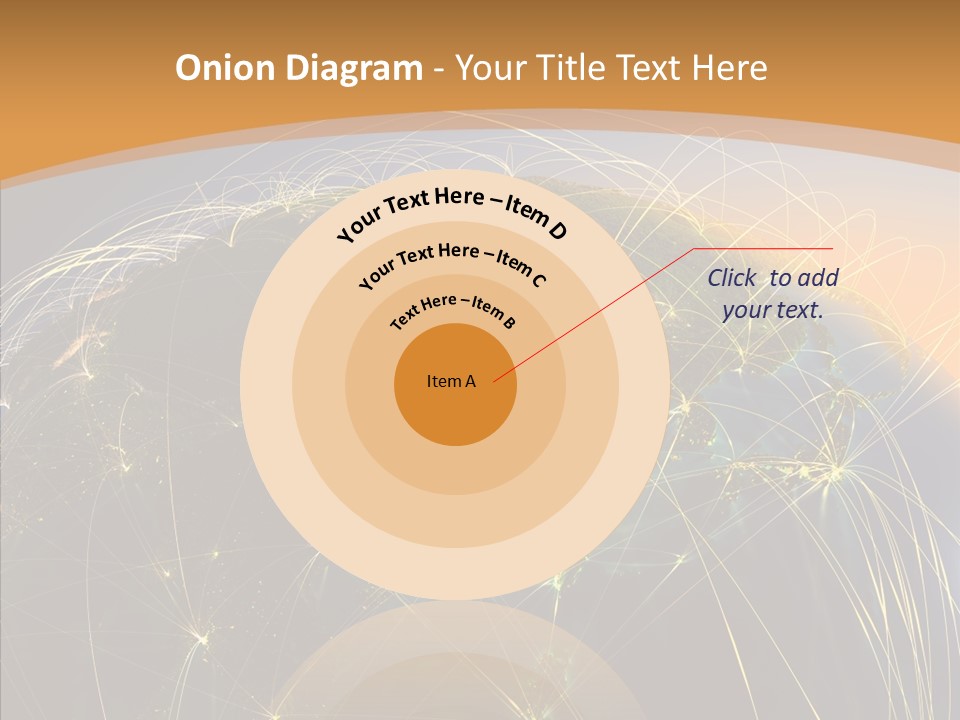 Globe Navigate Communication PowerPoint Template