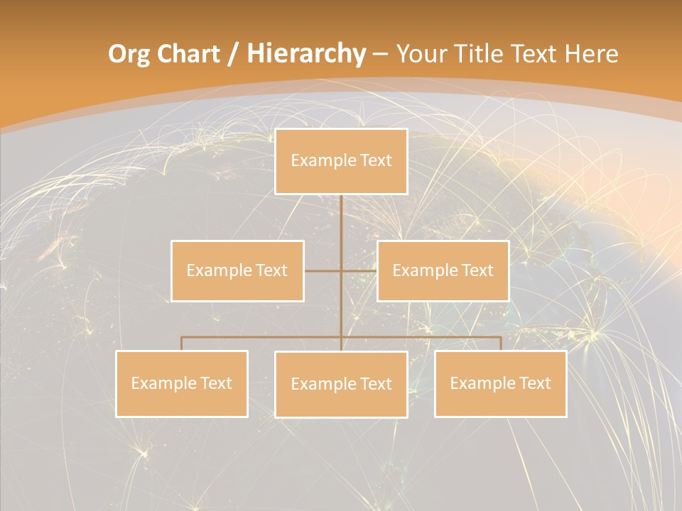 Globe Navigate Communication PowerPoint Template
