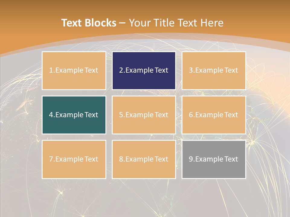 Globe Navigate Communication PowerPoint Template