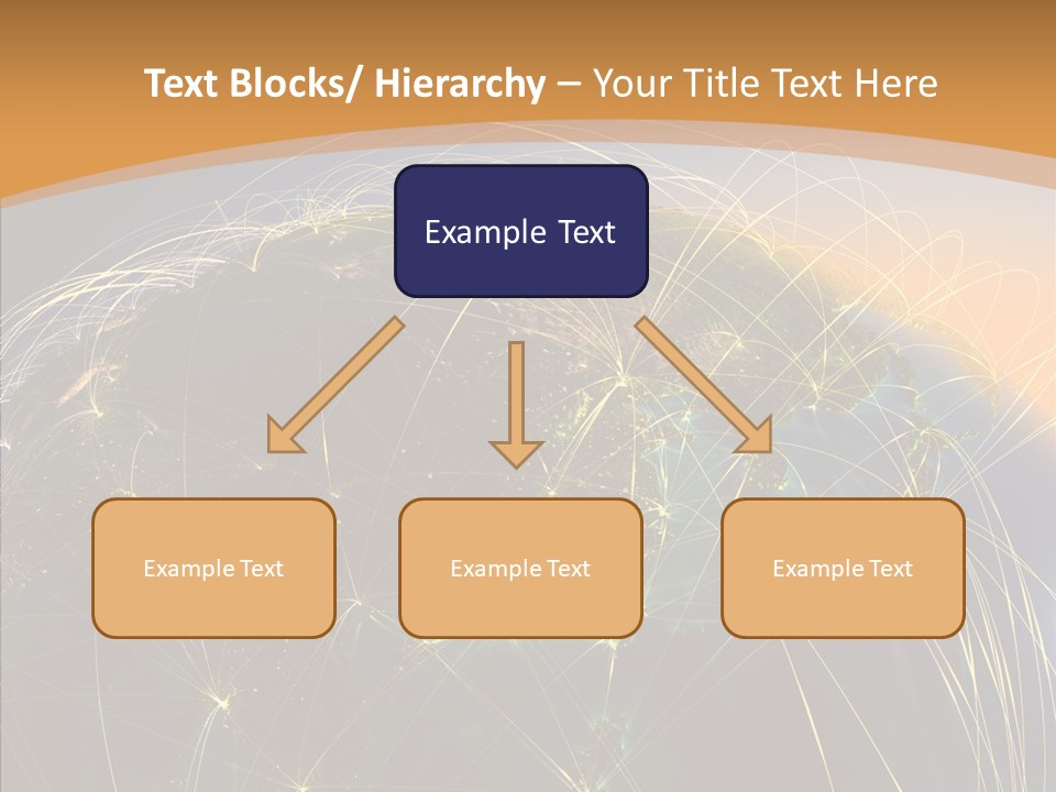 Globe Navigate Communication PowerPoint Template