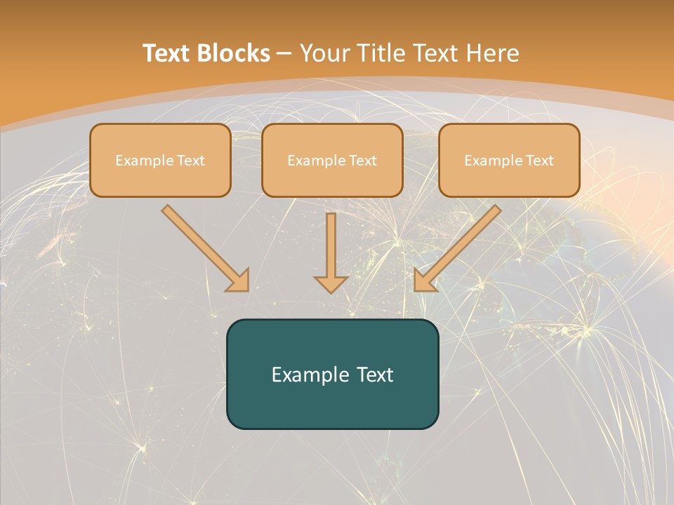 Globe Navigate Communication PowerPoint Template