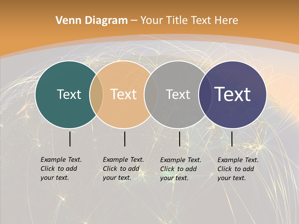 Globe Navigate Communication PowerPoint Template