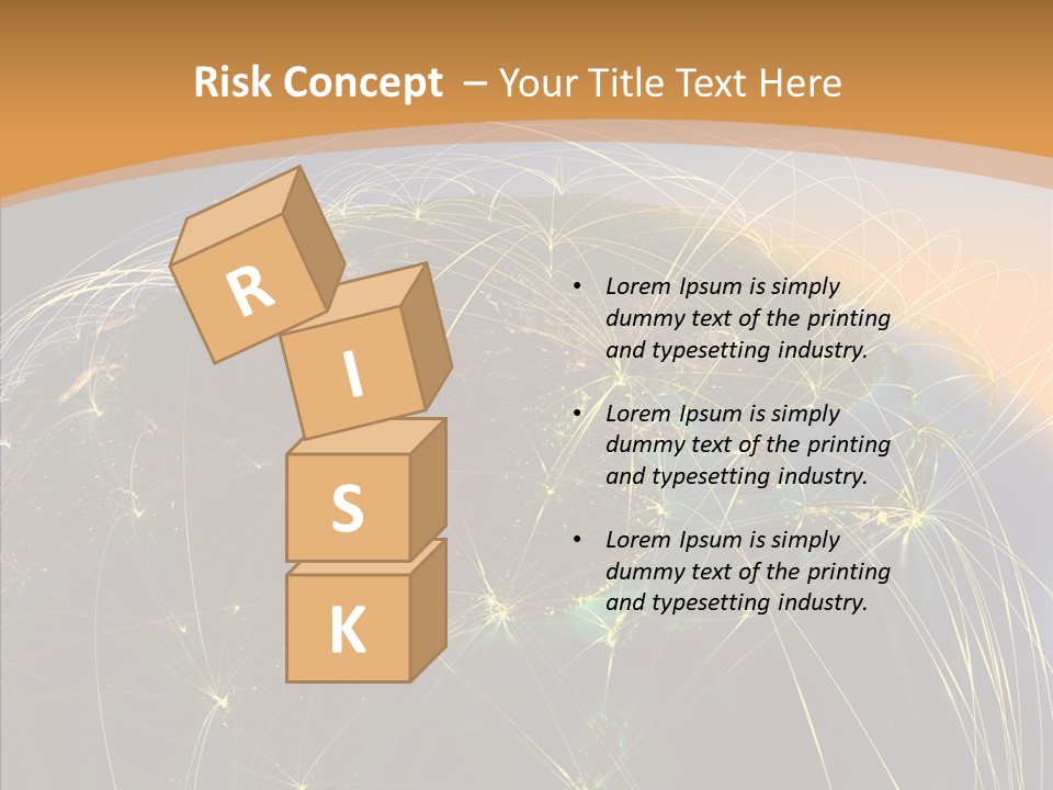 Globe Navigate Communication PowerPoint Template
