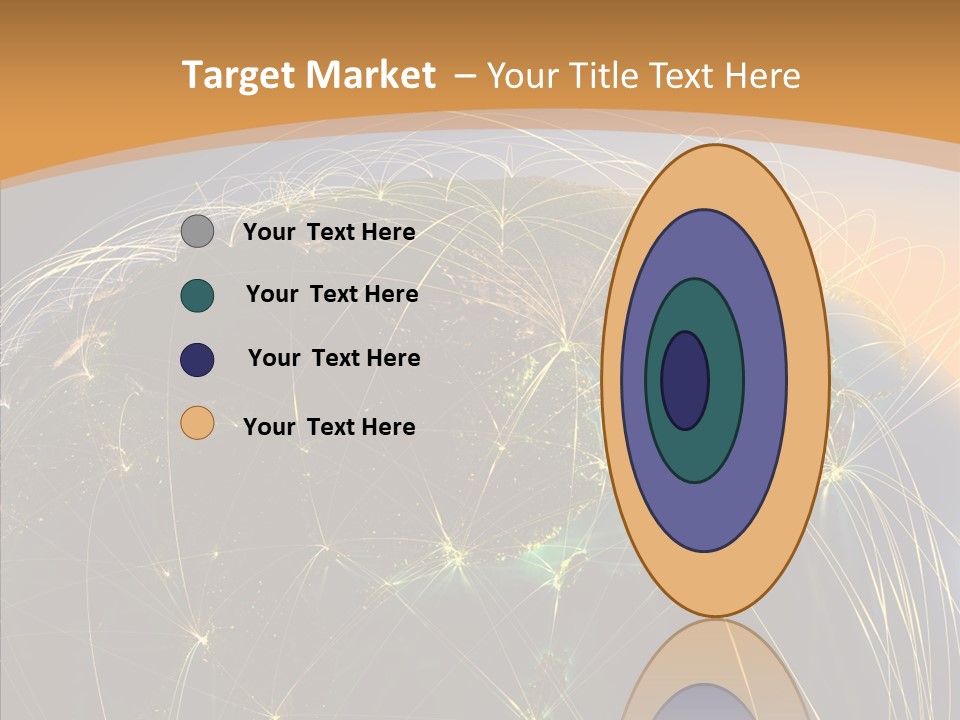Globe Navigate Communication PowerPoint Template