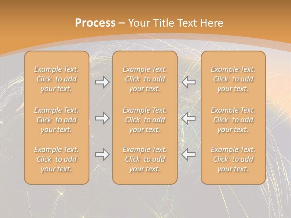 Globe Navigate Communication PowerPoint Template