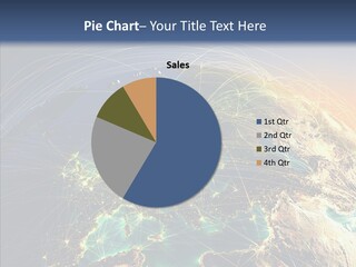 Continent Net Geography PowerPoint Template