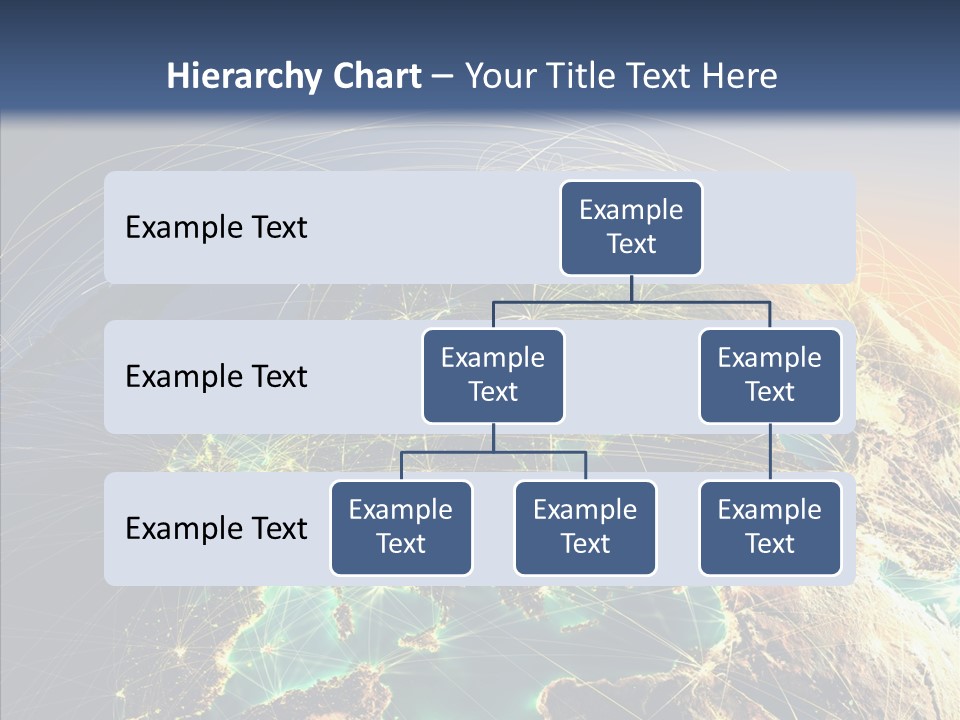 Continent Net Geography PowerPoint Template