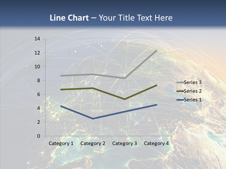 Continent Net Geography PowerPoint Template