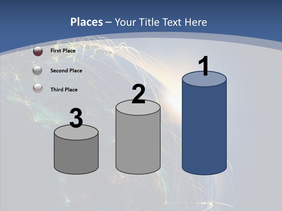Navigate Connection Space PowerPoint Template